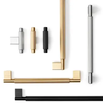 Rankenėlė Arpa CC1178mm, L1200mm, šlifuotas žalvaris