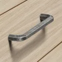 Rankenėlė H1710 CC96mm, L108mm, šlifuota juoda