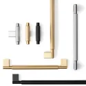 Rankenėlė Arpa CC320mm, L342mm, šlifuotas žalvaris