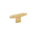 Knob T-type Arpa L70mm polished brass