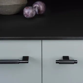 Knob T-type Arpa L70mm polished brass