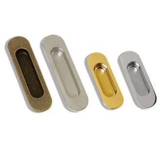 Recessed handle 151x40mm stainless steel