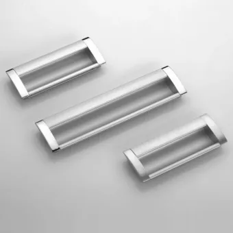 Rankenėlė frezuojama CC128mm, L142mm, aliuminis