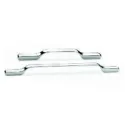 Handle CC160-192mm L206mm chrome 