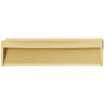 Rankenėlė frezuojama CC32mm, 45x18mm, šlifuota žalvaris