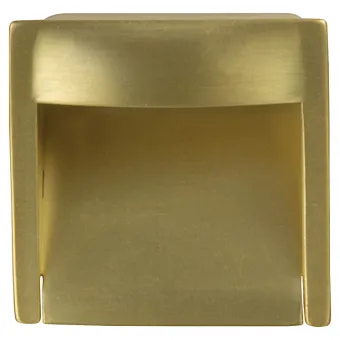 Rankenėlė frezuojama CC32mm, 45x18mm, šlifuota žalvaris