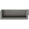 Inset handle, Zinc alloy, rectangular 