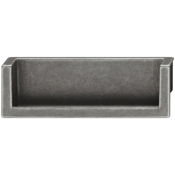 Inset handle, Zinc alloy, rectangular 