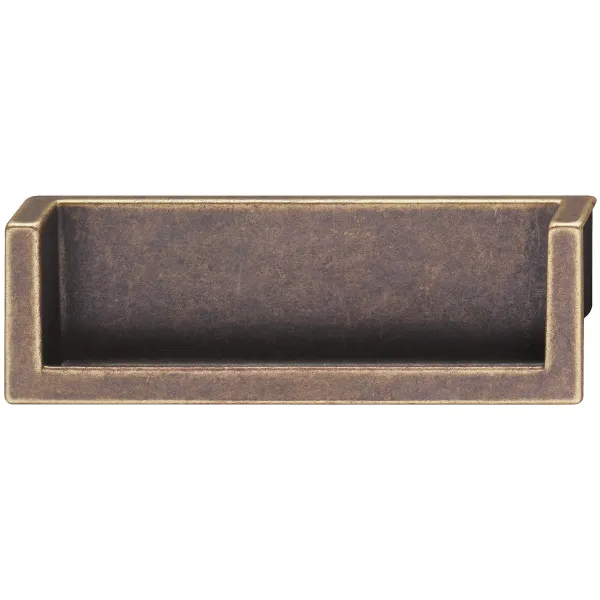 Rankenėlė įfrezuojama CC128mm, L140mm, sendinta bronza