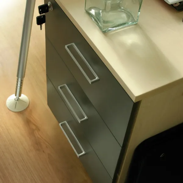 Handle CC16mm L26mm DUAL chrome