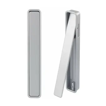 Recessed handle CC96mm L160mm matt chrome 