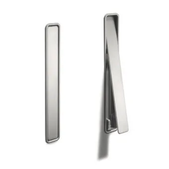 Recessed handle CC96mm L160mm stainless steel 