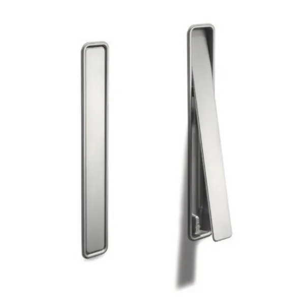 Recessed handle CC96mm L160mm stainless steel 
