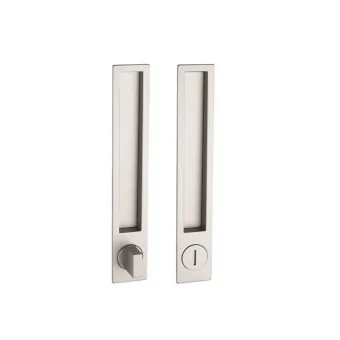 Recessed handle 190x32mm matt black 