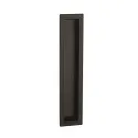 Recessed handle 150x32mm matt black 