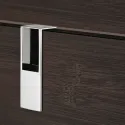 Recessed handle 23x80x21.5mm chrome 