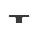 Handle CC16mm L80mm black chrome