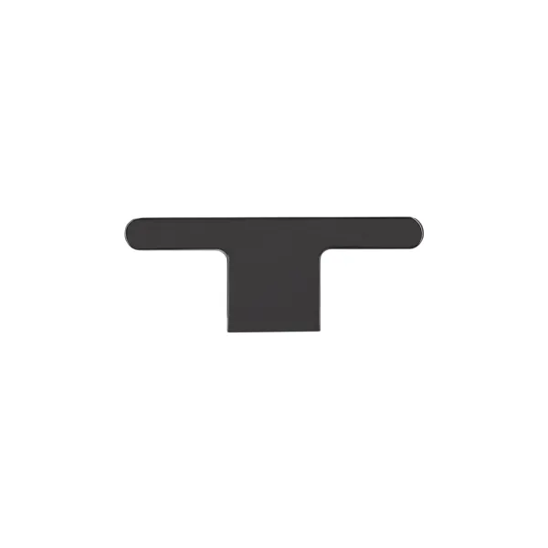 Handle CC16mm L80mm black chrome