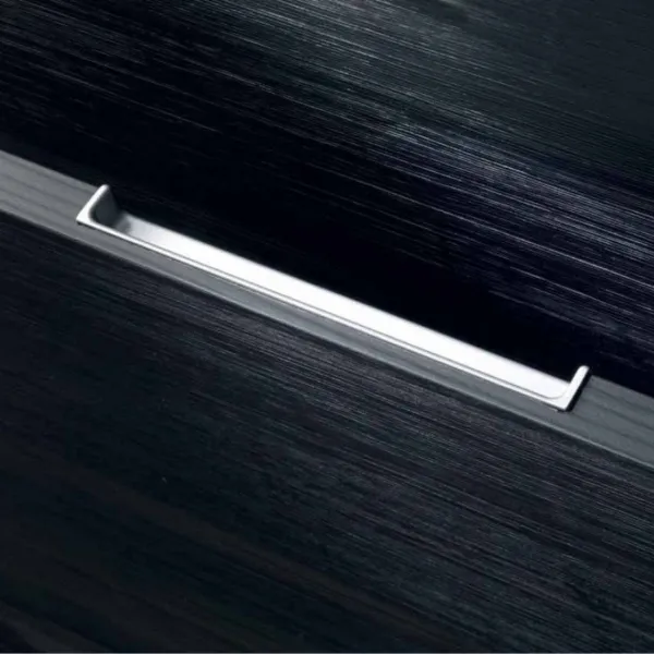 Recessed handle CC96mm L172mm aluminum 