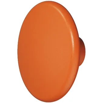 Rankenėlė vaikiška apvali 52x24mm, oranžinė