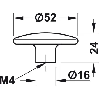 Furniture knob