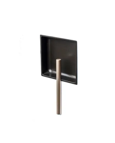 Rankenėlė frezuojama 180x100mm, auksas/ruda metallic