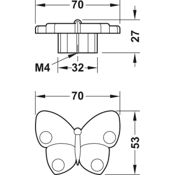 Furniture knob