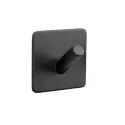 Pakabėlė 1 BASE klijuojama 45x45x30mm, matinė juoda