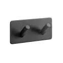 Pakabėlė 2 BASE klijuojama 90x45x30 mat.juoda