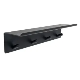 Kabykla su lentynėle 4 BASE klijuojama 300x72x80 mat.juoda