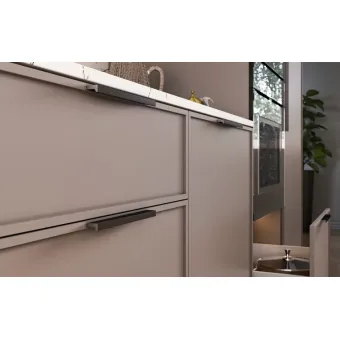 Handle PILLAR CC160mm L190mm matt black 