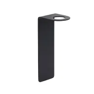 Laikiklis muilo dozatoriui BASE klijuojamas 152x50x68 mat.juoda
