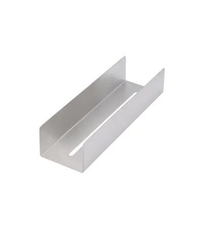 Lentynėlė vonios BASE klijuojama 300x60x85mm, nerūdijančio plieno spalva