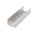 Lentynėlė vonios BASE klijuojama 300x60x85mm, nerūdijančio plieno spalva