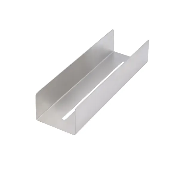 Shower shelf BASE self-adhesive 300x60x85mm brushed stainless steel