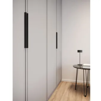 Rankenėlė GROOVE CC320mm, L360mm, matinis juoda