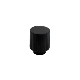 Knob Helix Stripe Ø26mm matt black