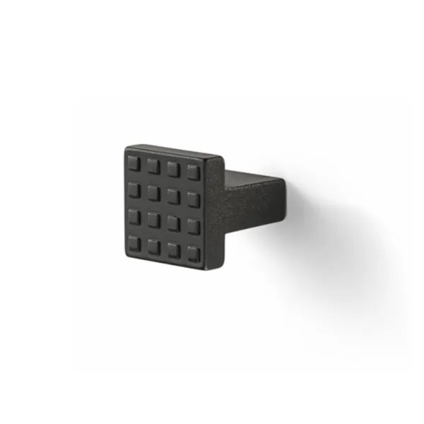 Handle 25x25mm matt black 