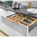 Rankenėlė LIND, profilinė, prisukama, L296mm, šlifuotas auksas