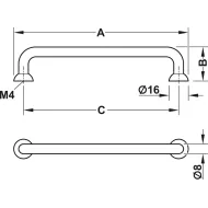 Rankenėlė H1715 160/176 send.alavas H