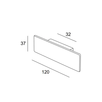 Rankenėlė CC32mm, (120x37mm) sendintas alavas