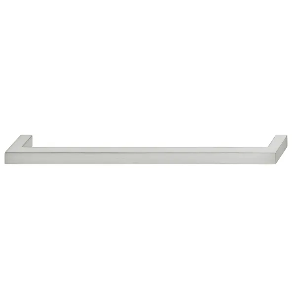 Furniture handle, D handle, zinc alloy, straight-edged 