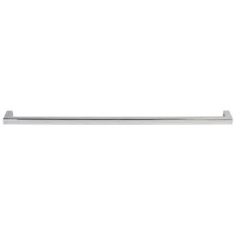 Furniture handle, D handle, zinc alloy, straight-edged 