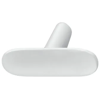 Rankenėlė vieno taško H2140 L46mm, W16mm, H31mm, matinė balta