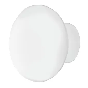 Rankenėlė vieno taško Ø32mm, H25mm, porcelianas balta
