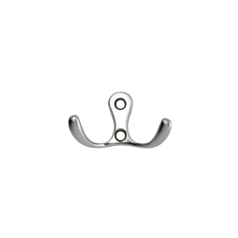 Hook small matt chrome