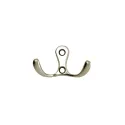 Hook small matt nickel