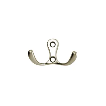 Hook small matt nickel