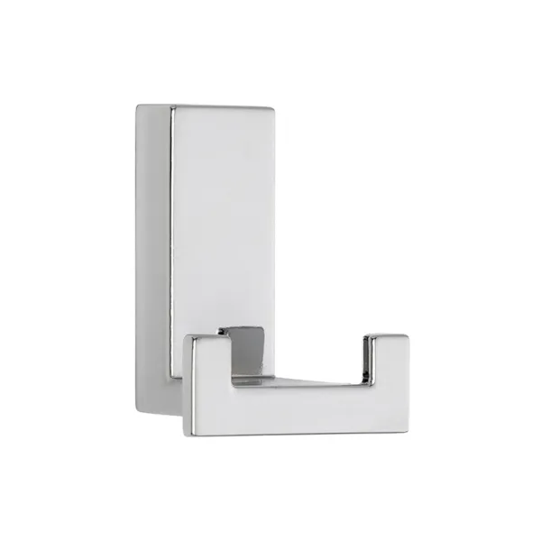 Hook, double 52x43x31mm chrome