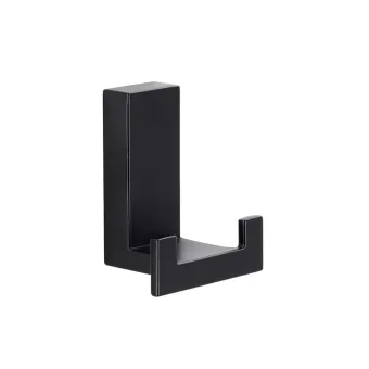 Pakabėlė dviguba 52x43x31mm, matinė juoda